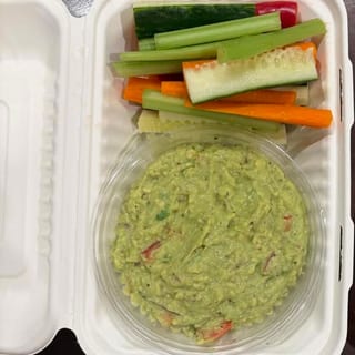 Guac And Veggie Platter